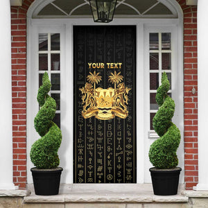 Personalized Sierra Leone Vai Syllabary Vertical Pattern Door Cover