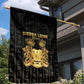 Sierra Leone Garden Flag Vai Syllabary Pattern - African Pride