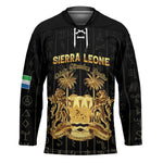 Personalized Sierra Leone Vai Syllabary Vertical Pattern Hockey Jersey