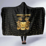 Sierra Leone Hooded Blanket Vai Syllabary Pattern - African Pride