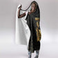 Sierra Leone Hooded Blanket Vai Syllabary Pattern - African Pride