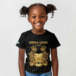 Personalized Sierra Leone Kid T shirt Vai Syllabary Pattern - African Pride