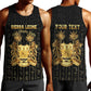 Personalized Sierra Leone Men Tank Top Vai Syllabary Pattern - African Pride
