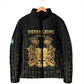 Personalized Sierra Leone Vai Syllabary Vertical Pattern Padded Jacket