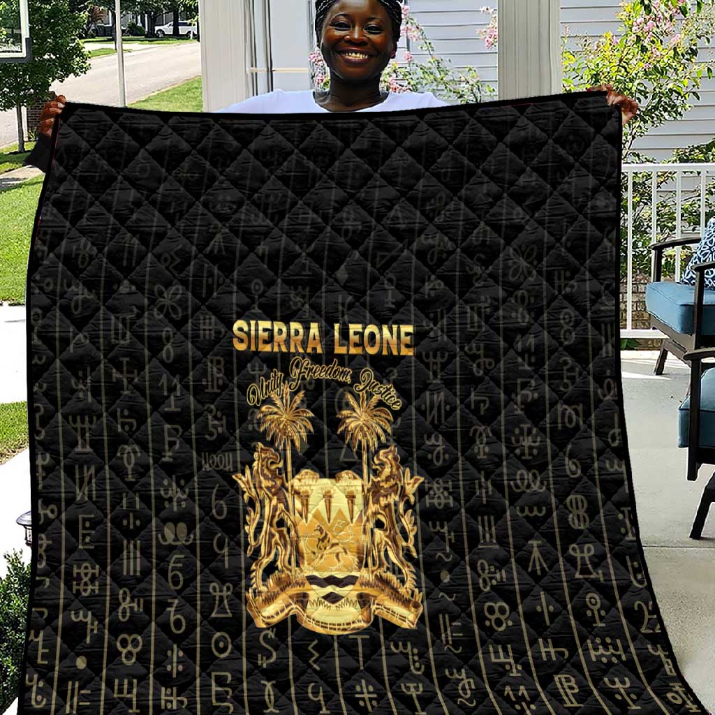 Sierra Leone Quilt Vai Syllabary Pattern - African Pride