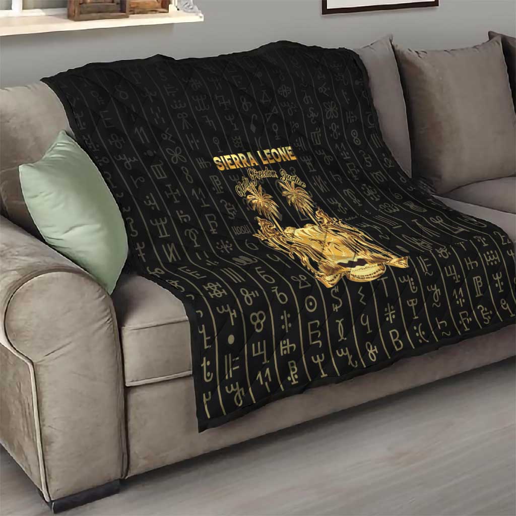 Sierra Leone Quilt Vai Syllabary Pattern - African Pride