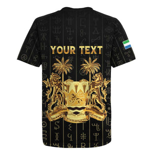 Personalized Sierra Leone Rugby Jersey Vai Syllabary Pattern - African Pride