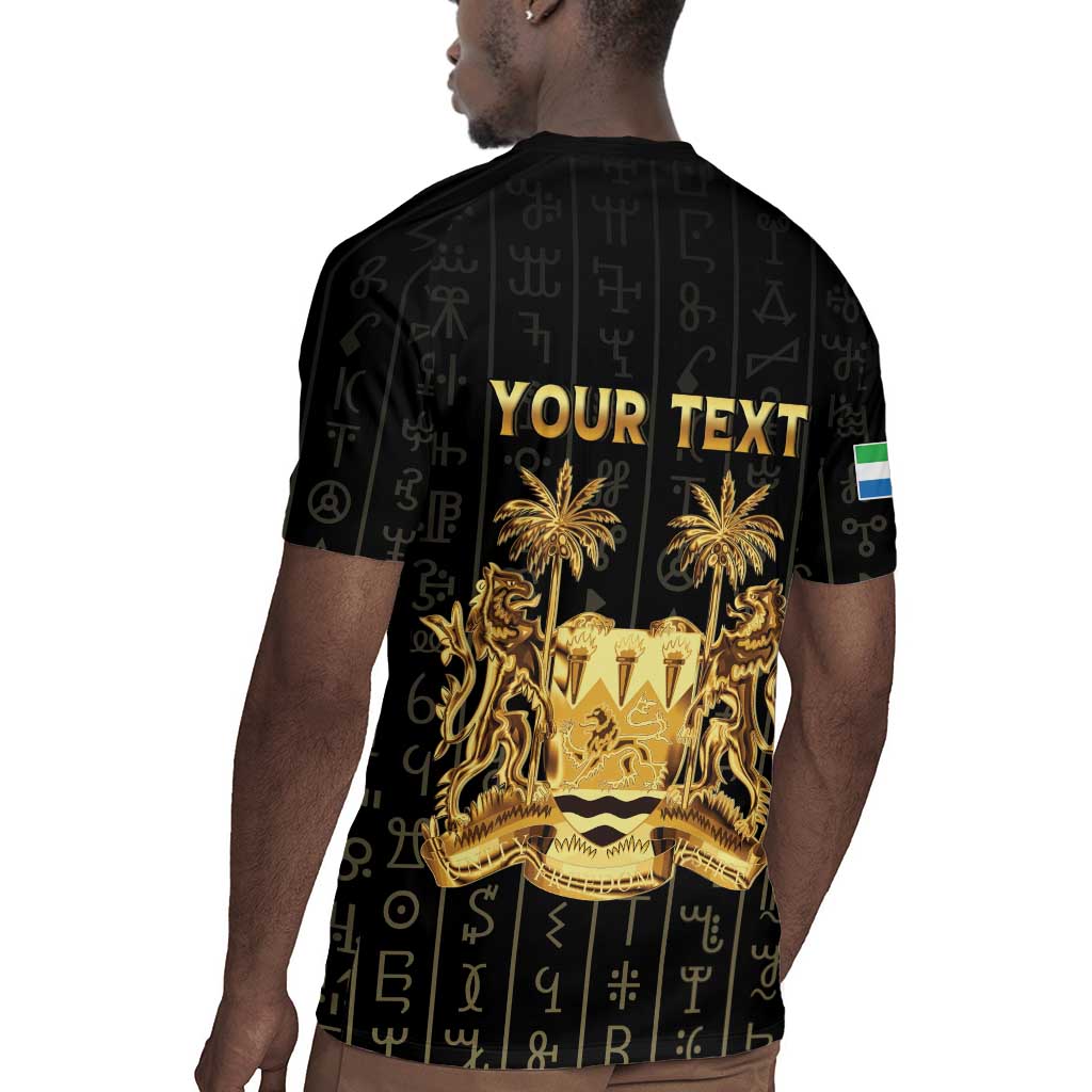 Personalized Sierra Leone Rugby Jersey Vai Syllabary Pattern - African Pride