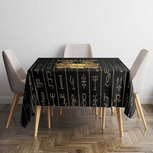 Sierra Leone Tablecloth Vai Syllabary Pattern - African Pride