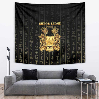 Sierra Leone Tapestry Vai Syllabary Pattern - African Pride