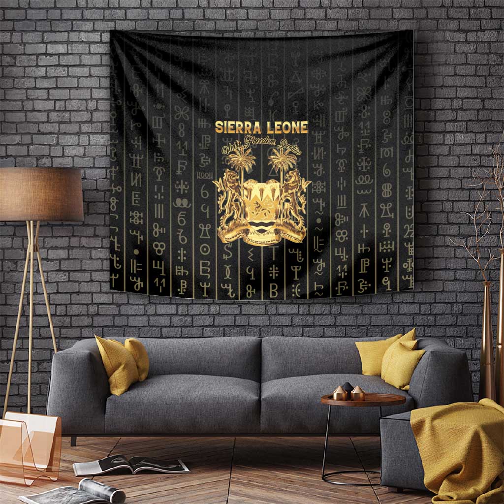 Sierra Leone Tapestry Vai Syllabary Pattern - African Pride