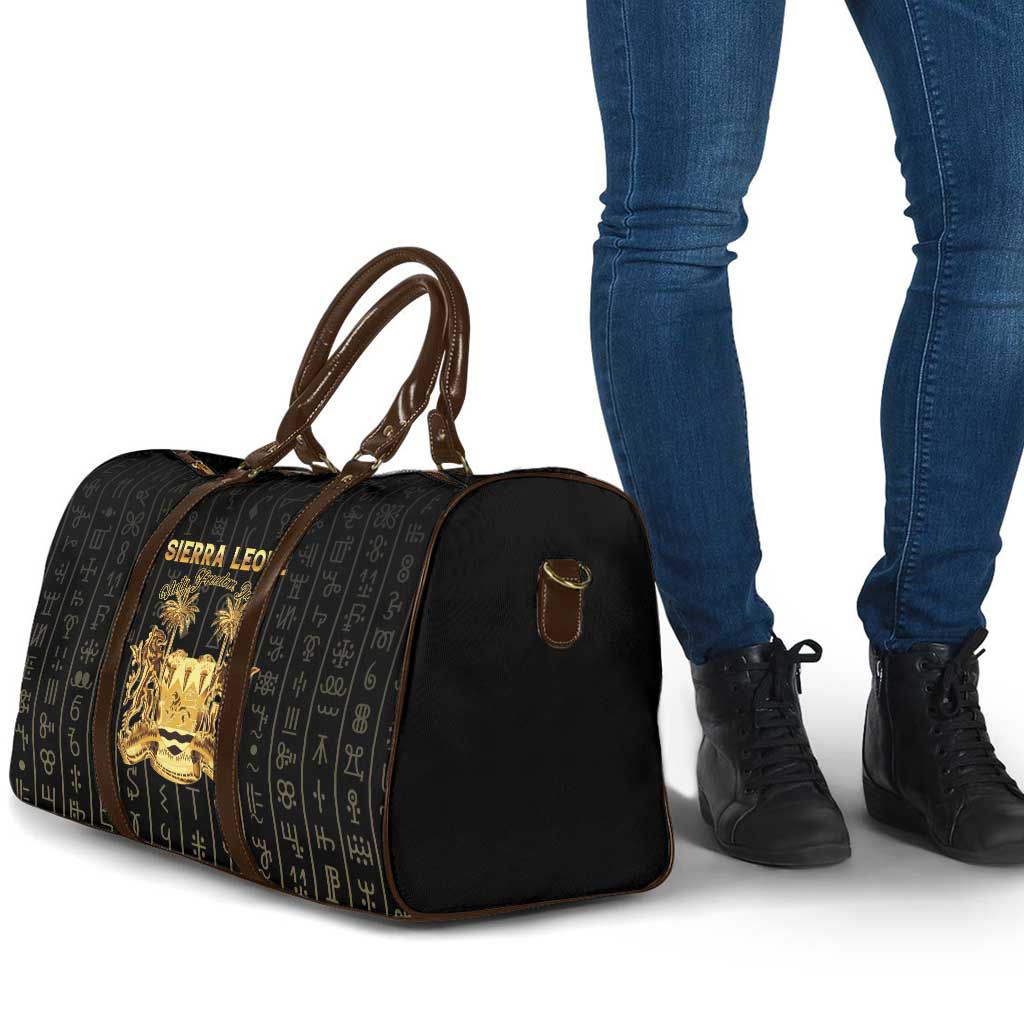 Sierra Leone Vai Syllabary Vertical Pattern Travel Bag