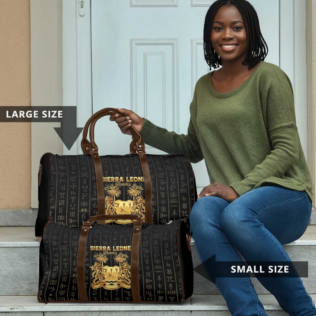 Sierra Leone Vai Syllabary Vertical Pattern Travel Bag