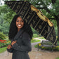 Sierra Leone Vai Syllabary Vertical Pattern Umbrella