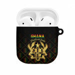 Ghana Kente Pattern AirPods Case The Heart of Gold of Africa