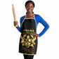 Ghana Kente Pattern Apron The Heart of Gold of Africa
