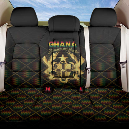 Ghana Gold Emblem Back Car Seat Cover The Heart of Gold of Africa - African Pride