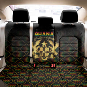 Ghana Gold Emblem Back Car Seat Cover The Heart of Gold of Africa - African Pride