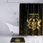 Ghana Kente Pattern Bathroom Set The Heart of Gold of Africa