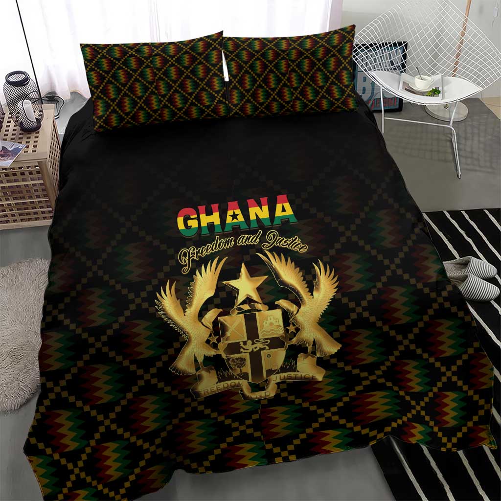 Ghana Gold Emblem Bedding Set The Heart of Gold of Africa - African Pride