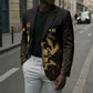 Personalized Ghana Kente Pattern Blazer The Heart of Gold of Africa