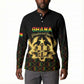 Personalized Ghana Kente Pattern Button Sweatshirt The Heart of Gold of Africa