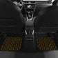 Personalized Ghana Gold Emblem Car Mats The Heart of Gold of Africa - African Pride