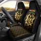 Ghana Gold Emblem Car Seat Cover The Heart of Gold of Africa - African Pride