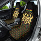 Ghana Gold Emblem Car Seat Cover The Heart of Gold of Africa - African Pride