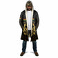 Personalized Ghana Kente Pattern Cloak The Heart of Gold of Africa