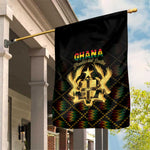 Ghana Gold Emblem Garden Flag The Heart of Gold of Africa - African Pride