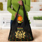 Ghana Gold Emblem Grocery Bag The Heart of Gold of Africa - African Pride