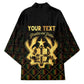 Personalized Ghana Kente Pattern Kimono The Heart of Gold of Africa