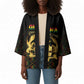 Personalized Ghana Kente Pattern Kimono The Heart of Gold of Africa