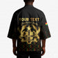 Personalized Ghana Kente Pattern Kimono The Heart of Gold of Africa