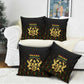 Ghana Kente Pattern Pillow Cover The Heart of Gold of Africa