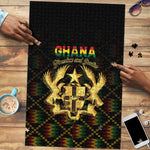 Ghana Kente Pattern Puzzle The Heart of Gold of Africa