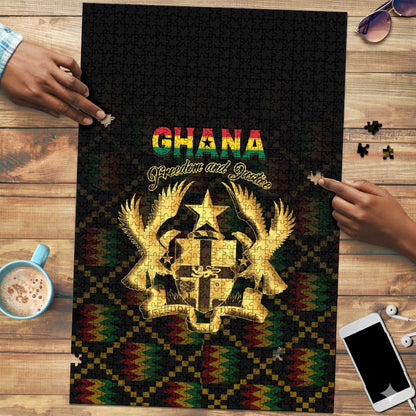Ghana Kente Pattern Puzzle The Heart of Gold of Africa