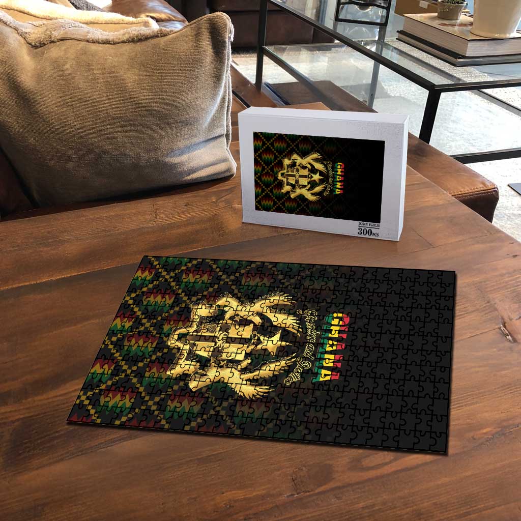 Ghana Kente Pattern Puzzle The Heart of Gold of Africa