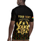Personalized Ghana Gold Emblem Rugby Jersey The Heart of Gold of Africa - African Pride