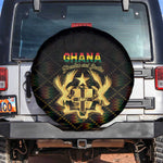 Ghana Gold Emblem Spare Tire Cover The Heart of Gold of Africa - African Pride
