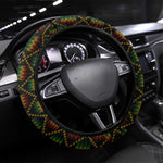 Ghana Gold Emblem Steering Wheel Cover The Heart of Gold of Africa - African Pride