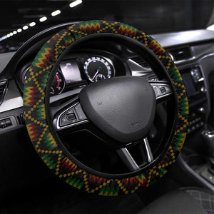 Ghana Gold Emblem Steering Wheel Cover The Heart of Gold of Africa - African Pride
