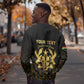 Personalized Ghana Gold Emblem Sweatshirt The Heart of Gold of Africa - African Pride