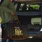 Ghana Kente Pattern Travel Bag The Heart of Gold of Africa
