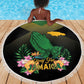 Jamaica Beach Blanket Stay Strong - Stay Safe - African Pride