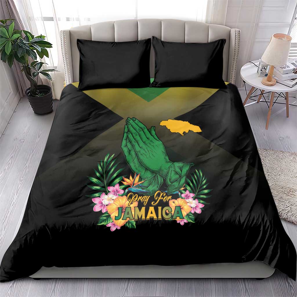 Jamaica Bedding Set Stay Strong - Stay Safe - African Pride