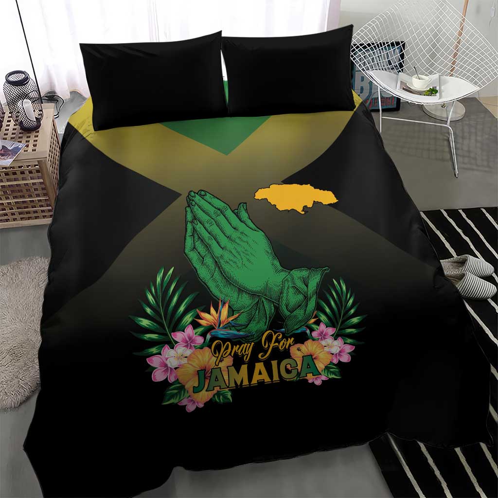 Jamaica Bedding Set Stay Strong - Stay Safe - African Pride
