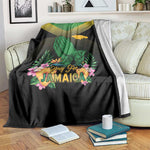 Jamaica Blanket Stay Strong - Stay Safe - African Pride