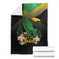 Jamaica Blanket Stay Strong - Stay Safe - African Pride
